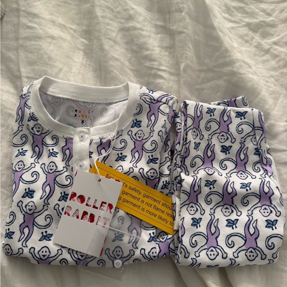 Roller Rabbit 4T Pajamas - NWT